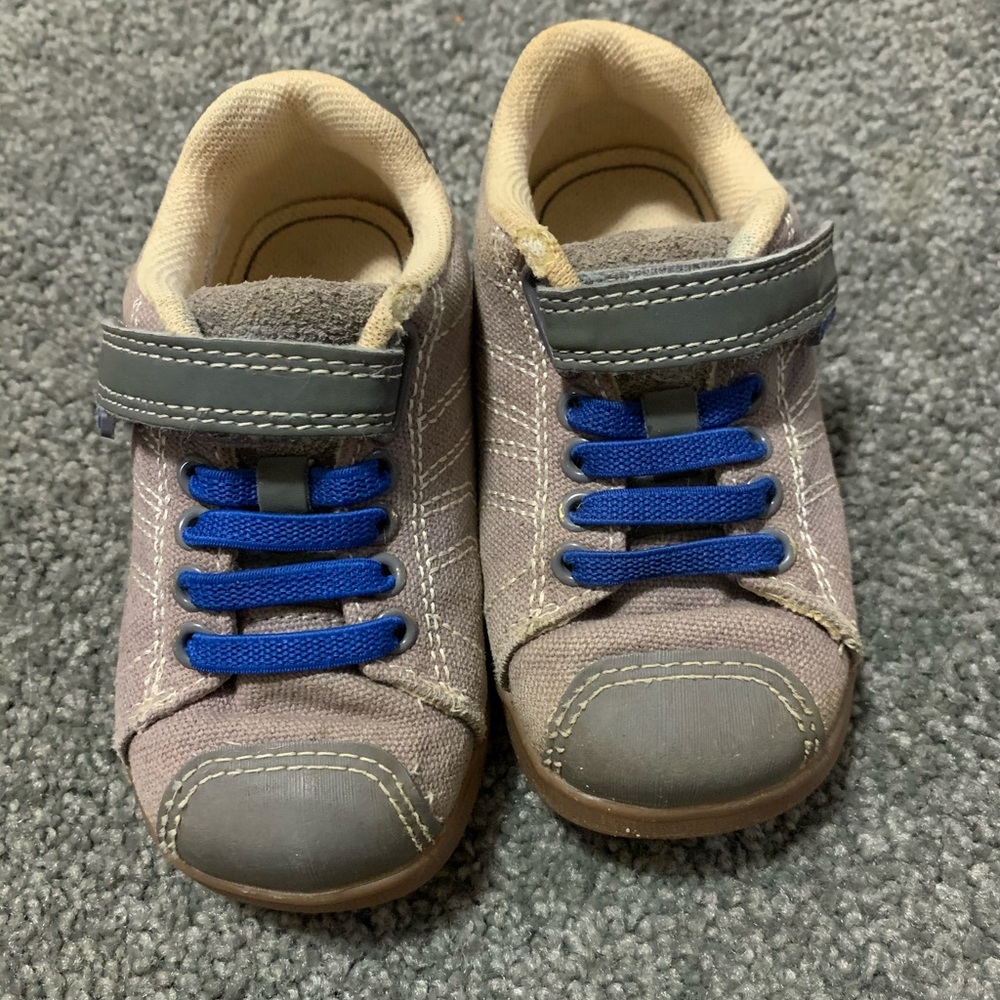 Pediped Jake flex grey shoes 22